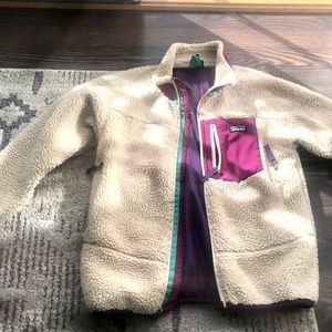 Patagonia Kids- Retro Fleece Jacket, size M 10
